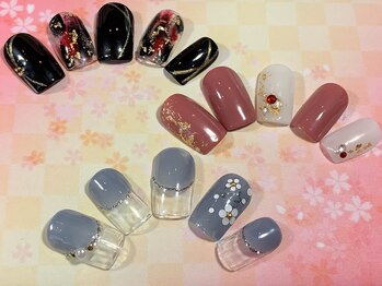 ビューティーサロン ココ(Coco~)/1月島田限定アート・成人式にも