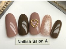 ネイリッシュサロン エー(Nailish Salon A)/秋カラーネイル