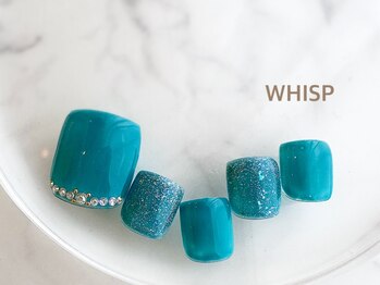 ウィスプ(WHISP)/ターコイズデザイン/フット