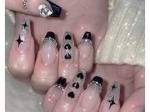 ネイルサロン ネイルズゴーゴー 渋谷店(NAILSGOGO)/冬ネイル ハート かわいい