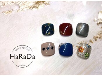 ハラダ(HaRaDa)/【フット】 親指アート Aコース