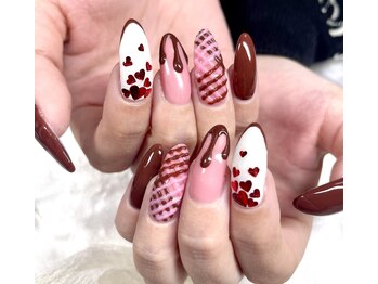 エイミーユア(Eimmy Yua)/チョコハートネイル