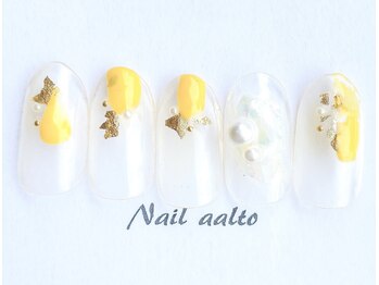 ネイル アアルト 本厚木駅前店/ジェル定額¥7700コース