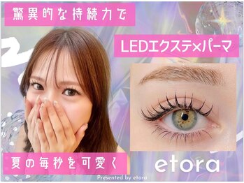 エトラ 目黒(etora)の写真/NEW☆最新技術【エクステパーマ】マツエク+パーマでぱっちりなお目元に♪