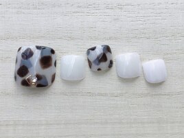 大人べっこうネイル