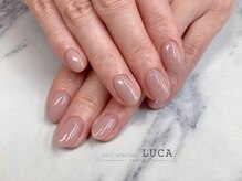ネイルアトリエルカ(nail atelier LUCA)/M-109 シアーグレイッシュネイル