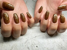 ジェルネイル　ワンカラー