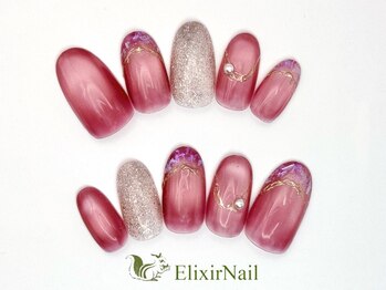 エリクサーネイル 池袋(Elixir Nail)/定額aシンプル/クーポン使用