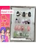 【オフ無料】フィルイン×推し活◎推し色詰め込み定額キラキラネイル【hand】