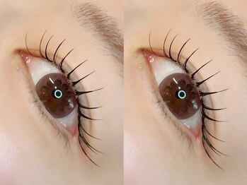 カナウ 銀座店(Kanau)の写真/【業界最軽量☆フラットラッシュ 100本 ¥5900～！】また水や汗にも強い！施術後直ぐに入浴・洗顔も可能◎