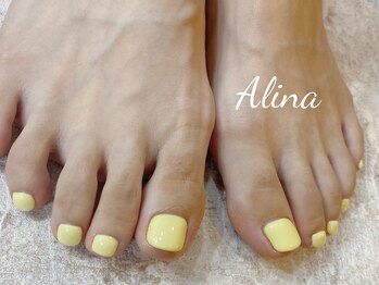 エリナネイルサロン池袋(Alina Nail Salon)/フットワンカラー