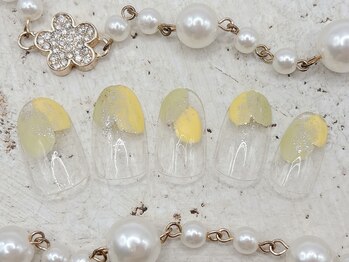 パッチリオメメ 海老名店(Patchiri Omeme)/塗りかけネイル¥3980