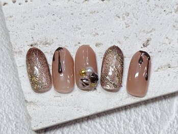 ココネル 本八幡店(coconail)/チョコレートデザイン ¥7000