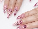 ハートホロネイル