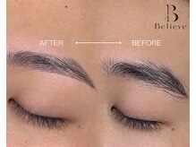 ビリーブ(Believe)の雰囲気(メンズ来店率6割のサロン◎眉毛ケアで印象UP!)