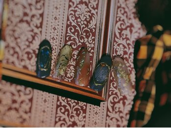 ネイルサロン&スクール ジーナ(GINA)/押し花ネイルはアンティークに♪