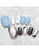 タネモト(Tanemoto)/9月フットネイル￥7700