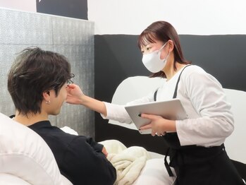 グシエル(GUSHIEL)の写真/《オプション充実◎》眼精疲労にはアイマッサージ、お肌のお悩みにはフェイシャルケアがおすすめ♪