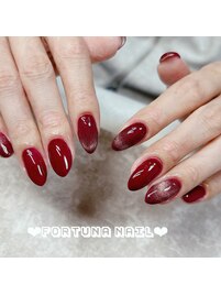 ワンカラ+マグネットネイル/神田