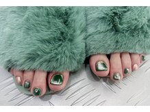 ダイアリー(Diary)/フット×マグネットネイル