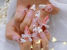 ネイルサロン トゥービー 御徒町上野(To Be)/チェリーネイル
