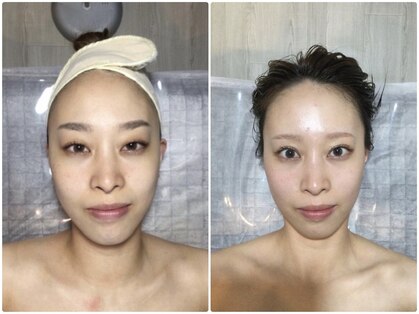 自然美人の写真