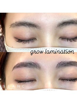 アイラッシュサロン ブラン 明石ビブレ店(Eyelash Salon Blanc)/グロウラミネーション・眉パーマ