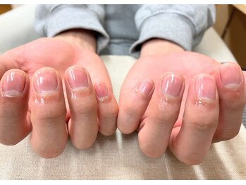 アンノウン 梅田店(Unknown.)の写真/《梅田/メンズ眉毛&メンズネイルケア》《眉毛×メンズネイル》お顔と手元のメンテナンスで垢抜け大人に★