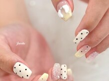 ジャミーラ/ドット×レモンの夏ネイル☆