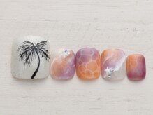 ヤシの木ネイル 5990円