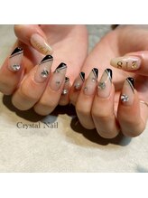 クリスタルネイル アミュプラザおおいた店(CRYSTAL NAIL)/推しネイル