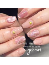 ジェルメ(germer)/ローズクオーツのような模様で！