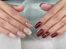 ココナッツネイル/ニュアンスネイル