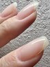 【new】爪に自信が持てる◎育成サロンならではのクリアジェル/通常¥8500
