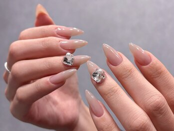 ビオリル(Beorill)の写真/オフィスネイルが人気のサロン♪《人気の韓国ネイル/シンプルネイルなど》ワンカラー￥6,000◎