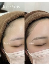 ウィスタリア(Wistalia)/アイブロウWax & フェイスWax