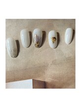 フィグ ツリー(fig tree)/watercolor×foil