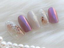 チュリップ(Tulipe)/ニュアンス×クリアネイル