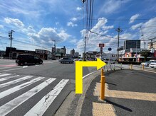 【車】国道48号 安城方面からお越しの方