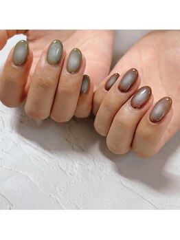 ブラン(blanc)/チークネイル