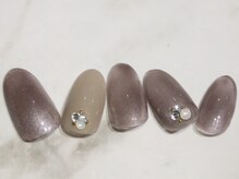 カレネイル(kale nail)/１１月限定シンプルART＋500円