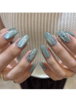 ハラジュクネイルズ(harajukunails)の写真/【オーダーメイドワンカラー￥6500】あなただけの色が見つかる。絶妙なカラー調合で叶える理想の指先。