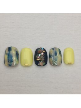 フランキンセンス 香取佐原店/塗りかけネイル　￥１１０００