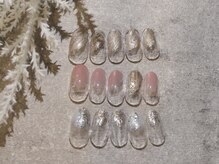 クレアラルーチェ 熊本玉名店(Crea la Luce)/時短ニュアンスアート1