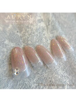 アウリン(AURYN)/7月monthly design No,5