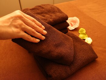 サロン ド アオゾラ(Salon de Aozora)/肌に優しい清潔タオルを毎回交換