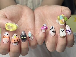 ハロウィンネイル