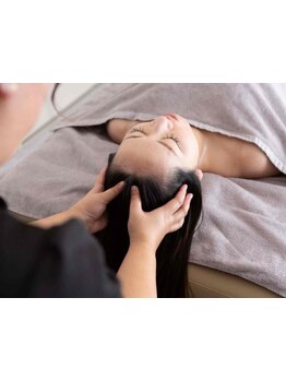 ヘッドスパで癒されたい