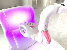 エクシアでは青・赤・紫の三色同時照射マシンで強力効果◎