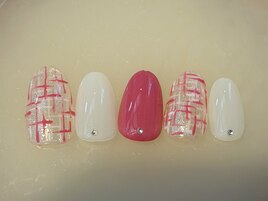 ツイードネイル